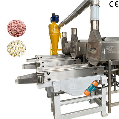 Goede prijs. SUS304 1000 kg/h-2000 kg/h Peanut Cutting and Blanching Machine Split Peanut Kernel Blanching Machine online