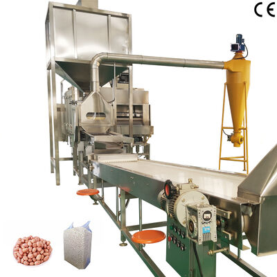 Goede prijs. Industrieel gebruik roestvrij staal 304 voedselkwaliteit 1000 kg/h-2000 kg/h Productielijn voor het roosteren en blanchen van pinda's online