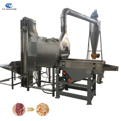 Goede prijs. 800-1000 kg/uur capaciteit Split Peanut Blanching Machine voor de verwerking van pindapasta online