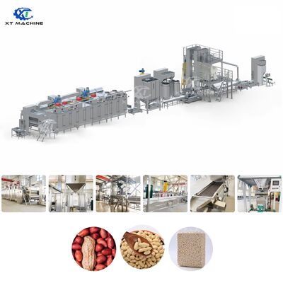 Goede prijs. Industriële High Output Peanut Processing Line met Air Blanching en 95-97% Peeling Rate voor hele geroosterde kernen online