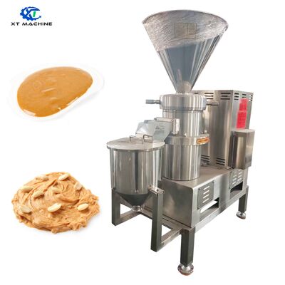 Goede prijs. Hoog-efficiëntie 130-500 kg/uur Sesampasta/Cashew Jam Colloïde Mill Pindaboter Malmachine met compact ontwerp online