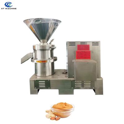 Goede prijs. Hoge snelheid rotatie pindakaas/sesamjam/cashewpasta slijpmachine met 130-500 kg/u capaciteit online
