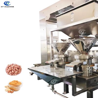 Goede prijs. Hoge snelheid slijpmachine voor het maken van pindakaas/sesamjam/pistachepasta 130-500 kg/u online
