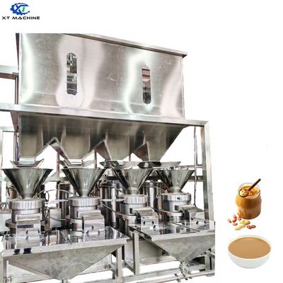 Goede prijs. High Efficiency Food Grade Customizable Colloid Mill Peanut Butter/Almond Jam Grinding Machine voor de productie van notenpasta online