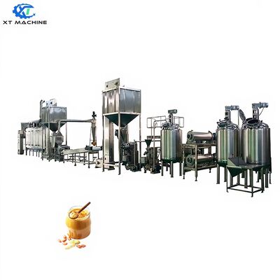 Goede prijs. Volledig Gesloten Multi-Formule Pindakaas Productielijn met SUS 304 Roestvrijstalen Constructie online