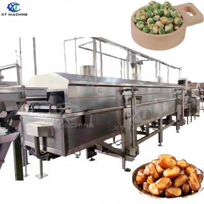 Goede prijs. Machine voor het continu bakken van pinda's met een hoge uitstoot van 500-800 kg/uur voor beklede cashew/broad bean/almond online