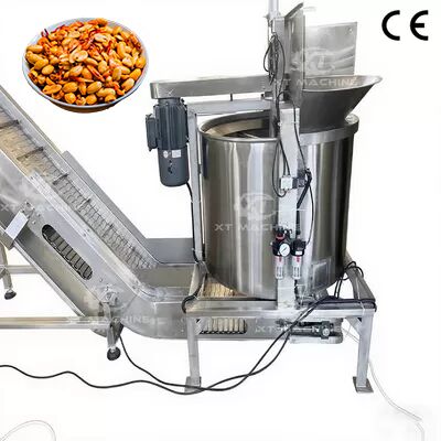 Goede prijs. 304 roestvrijstalen pindakaas fritmachine met intelligente temperatuurregeling en 300 kg/uur capaciteit online