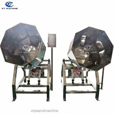 Automatische achthoekige poedermixermachine met roestvrijstalen ontwerp voor efficiënt mengen en lossen