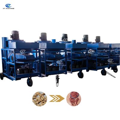 Goede prijs. Professionele 5000 kg/uur capaciteit pindakaas verwijdermachine met 99% peeling rate 380V 50Hz 3 fase vermogen online