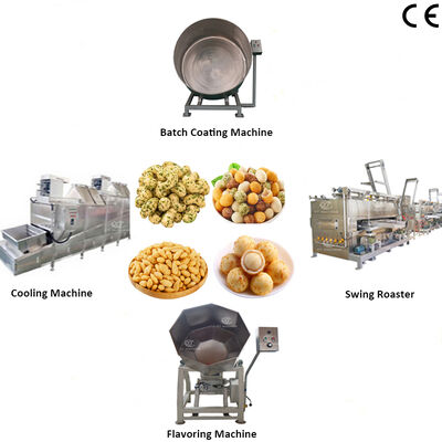 Goede prijs. Productielijn voor het bakken en bereiden van noten van levensmiddelenkwaliteit met een capaciteit van 100-200 kg/uur online