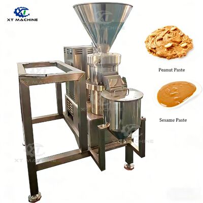 SUS304 Maasmachine voor het slijpen van pindakaas met een vermogen van 130-150 kg/uur en een driefasig vermogen van 380 V