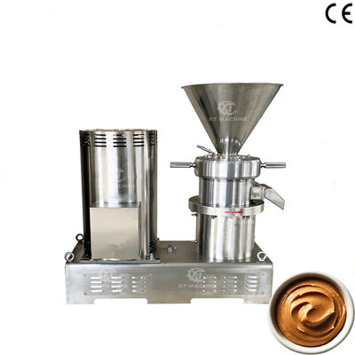 Goede prijs. Volledig automatische pindaboter colloïde molen Sesam grinder SS304 roestvrij staal noot boter maken machine online