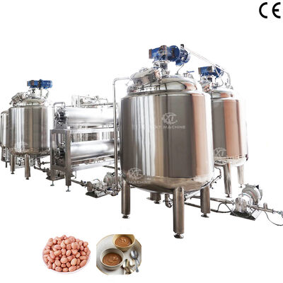 Goede prijs. Goedkope tank voor het mengen/koelen/afgaseren van pindakaas met een aangepaste verwerkingscapaciteit en warmte-isolatie online