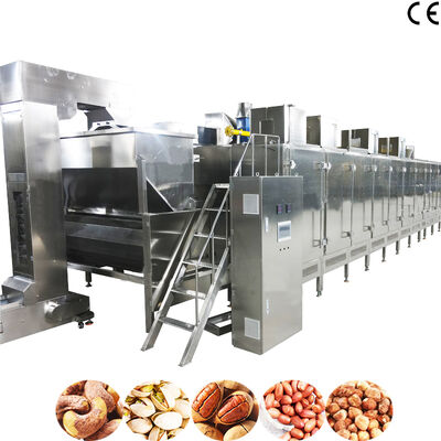 Goede prijs. Continu notenrooster met temperatuurregulerend SS304 materiaal en 1000 kg/uur capaciteit online