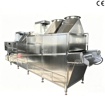 Goede prijs. Aanpasbare 500kg/u-1500kg/u geroosterde pinda & noten koelmachine met PLC SUS304 Materiaal ISO CE Gecertificeerd online