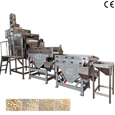 Goede prijs. Volledig automatische pinda hakken en rangschikker Cashew Nuts Amandel vermalen machine voor efficiënte noten verwerking apparatuur online