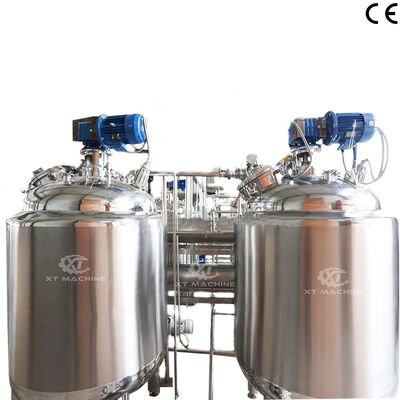 Goede prijs. Voedingsmiddelenkwaliteit SS304 Peanut Butter Mixing/Cooling Tank met aanpasbaar volume en ontgassingsfunctie online