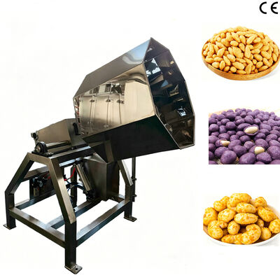 Goede prijs. Volautomatische, eenvoudige bediening, achthoekige trommelkruidenmachine met een capaciteit van 200 kg/u voor de snacks-voedingsindustrie online