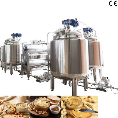 Goede prijs. Goedkope tank voor het mengen/koelen/afgaseren van pindakaas met een aangepaste verwerkingscapaciteit en warmte-isolatie online