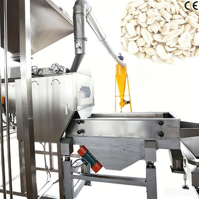 Splits Peanut Kernel Blanching Machine Hoog nauwkeurige Peanut Slitting en Blanching Machine