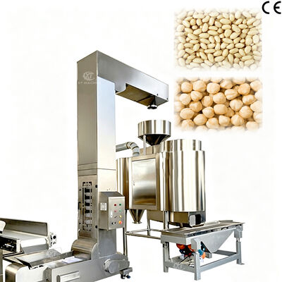 Automatische geroosterde pinda-blancheermachine Hazelnoot-pistacheschilmachine