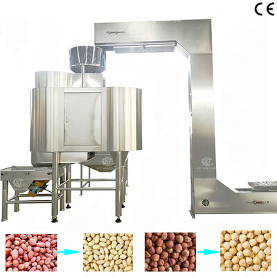 Goede prijs. Industriële industriële machines stoppen met het verwijderen van cacahuete en blanqueadora, het funderen van inoxidable acero online