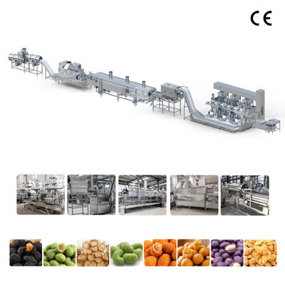 Goede prijs. Kant-en-klare PLC-besturing Gecoate pindaproductielijn | Industriële Noten Coating Frituur Kruideninstallatie online