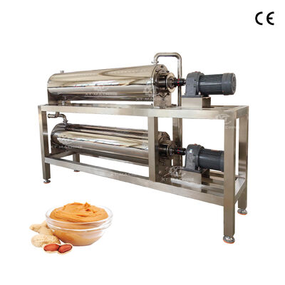 Goede prijs. Industriële roestvrij staal PLC Automatische pindakaas mengende koeltank Nootpasta productie machine online