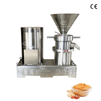 Goede prijs. PLC-gestuurde voedselkwaliteit Industriële colloïde molen Sesam Pindakaas Grinder Multifunctionele Notenpasta Maakapparatuur online